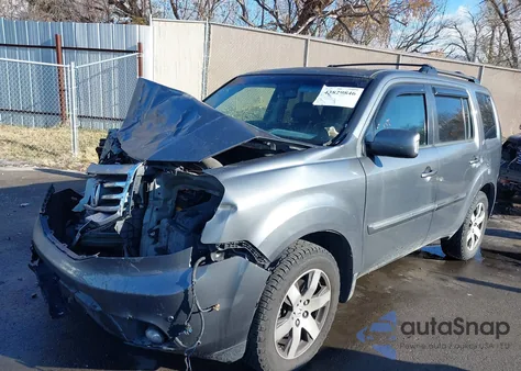 2012 Honda Pilot Touring from USA, damaged, VIN 5FNYF4H94CB022763